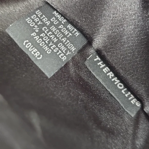 Centigrade Elegant Black Long  Leather Coat - Picture 6 of 8